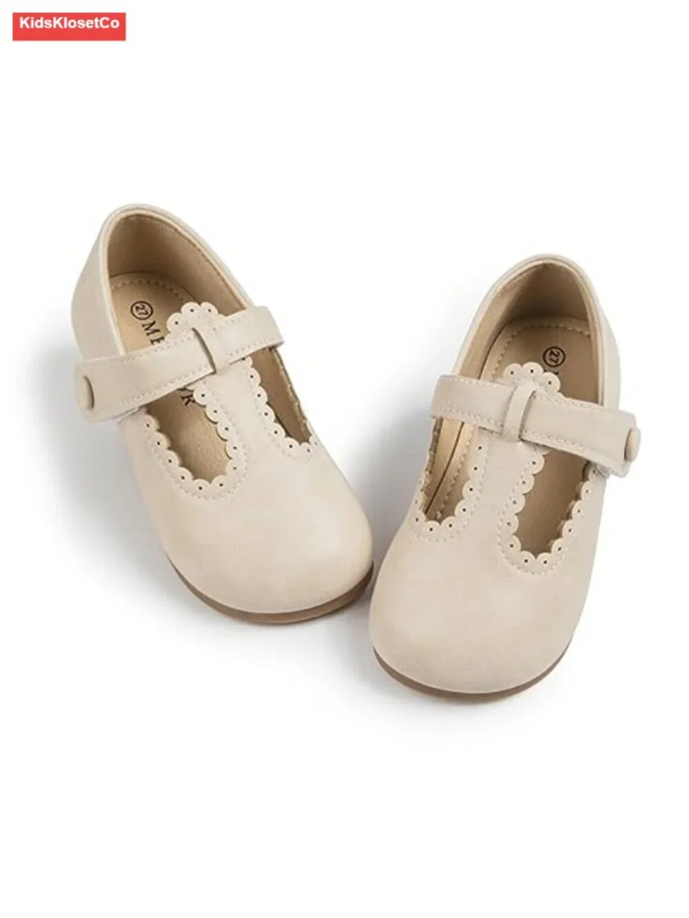 Toddler Mary Jane Dress Shoes Ballet Flats with Bow